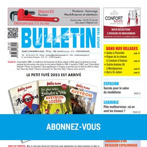 Abonnez vous au Bulletin Espalion