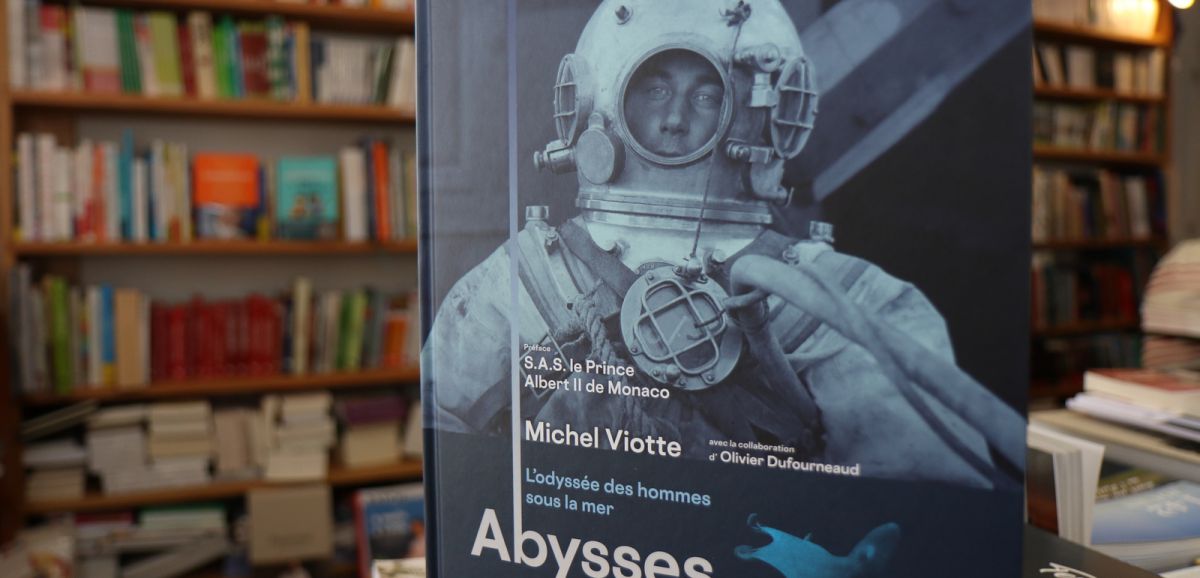 Le coin du libraire de François Puech. Livre : le Musée du scaphandre est dans les “Abysses”, de Michel Viotte