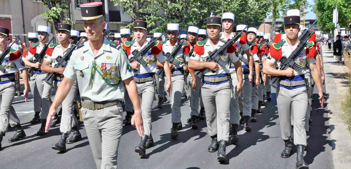 14 Juillet : une première pour la 13e Demi-brigade de Légion étrangère. 14 juillet : les forces vives de l’Aveyron ont défilé dans la liesse populaire
