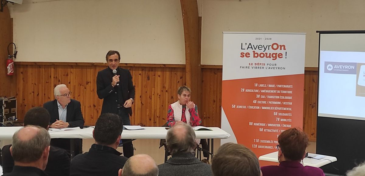 Arnaud Viala a présenté son programme de mandature aux élus du canton Causse-Comtal