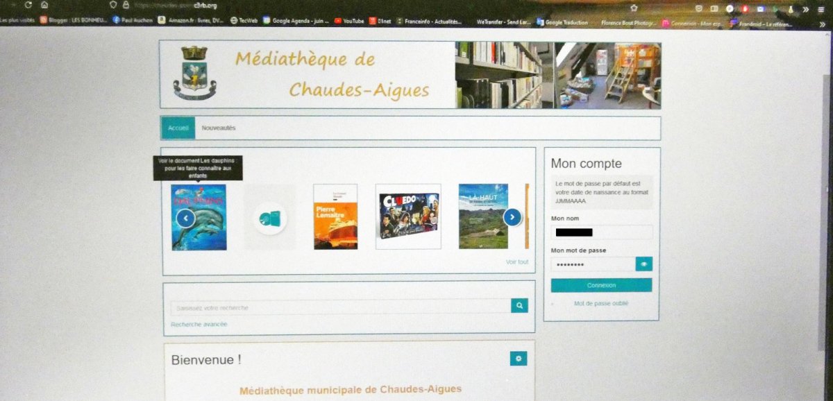 Chaudes-Aigues. Réservez en ligne à la Médiathèque Saint-Jacques