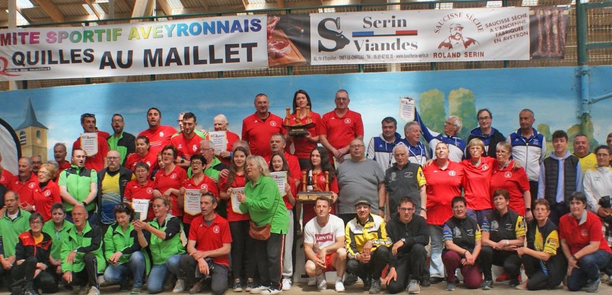 Quilles au maillet. Le championnat d'Aveyron 2023 est terminé