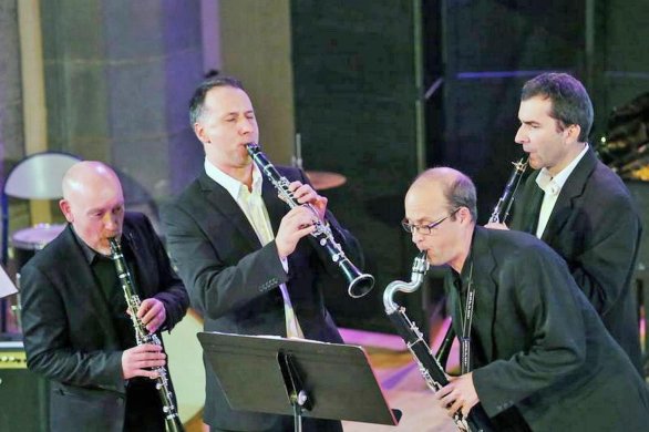 Concert à l'église ce samedi 18 mars. Quatre clarinettes pour un soir plein de gaieté 