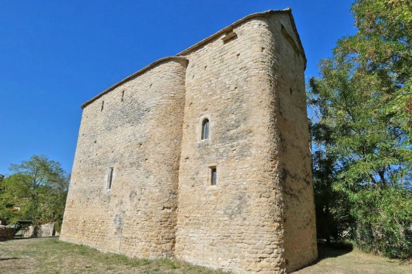 L’église de Toulongergues,  un édifice typiquement préroman 