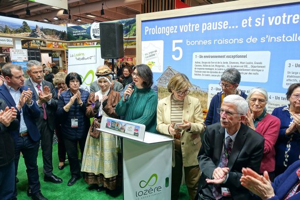Amicale des Lozériens de Paris. Au 60 Salon International de l’Agriculture 