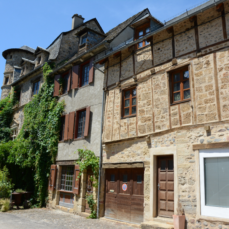 Sainte-Eulalie d'Olt, l'un des Plus beaux Villages de France en Aveyron. - Xavier Palous