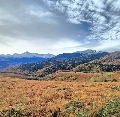 Les montagnes des Pyrénées commencent déjà à être enneigés en ce début du mois de décembre.