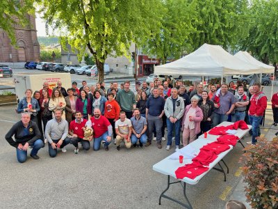 La famille des bénévoles et partenaires du festival.