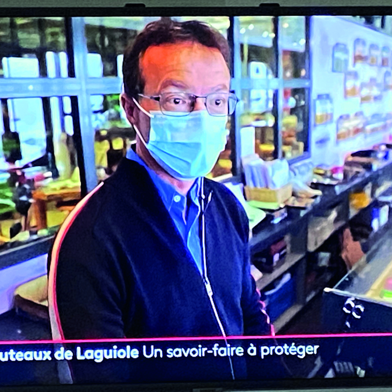 Honoré Durand, président du syndicat aveyronnais, sur France 2 lundi 1er février 2021.