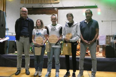 Le podium féminin.