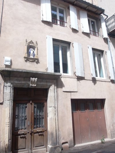 Maison natale du général de Curières de Castelnau à Saint-Affrique.