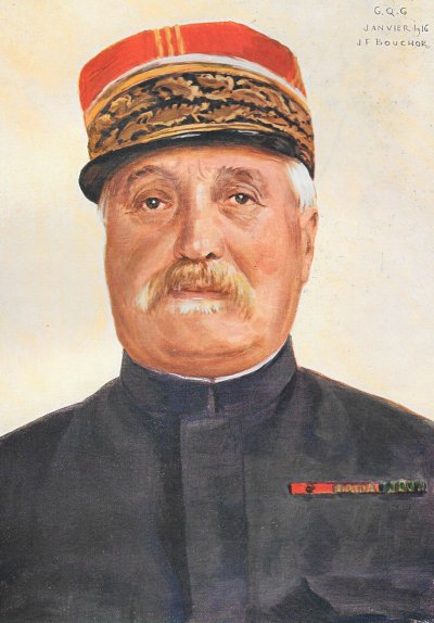 Portrait du général de Curières de Castelnau en janvier 1916 (collection Pascal Cazottes).