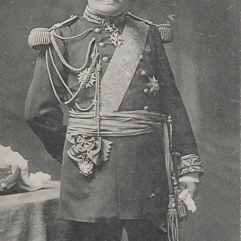 Général Édouard de Curières de Castelnau - carte postale ancienne - collection Pascal Cazottes.