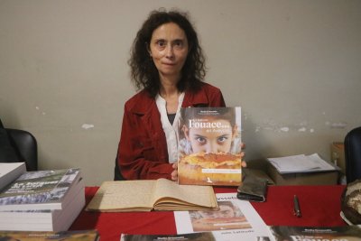 Nadia Creyssels a présenté et dédicacé son ouvrage sur la fouace aveyronnaise.