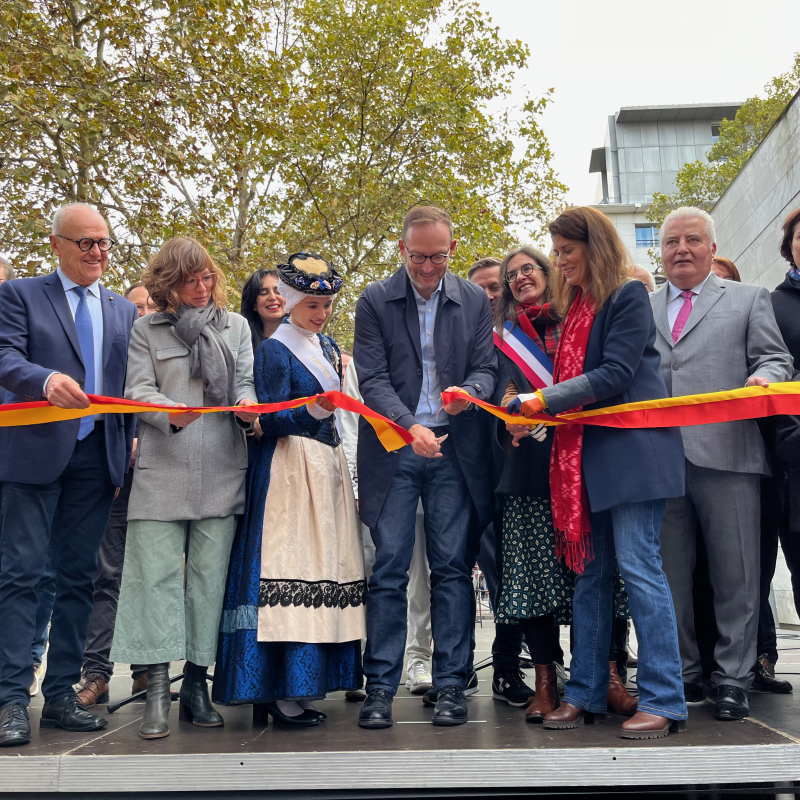 Inauguration du 24e Marché des Pays de l'Aveyron. - Xavier Palous