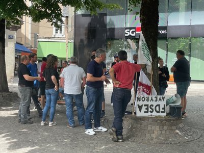 Une trentaine d'éleveurs ont fait le déplacement. - Eloïse Bonnin