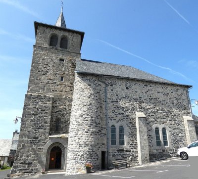 L'église Sainte-Foy de Lacalm. - Pascal Cazottes