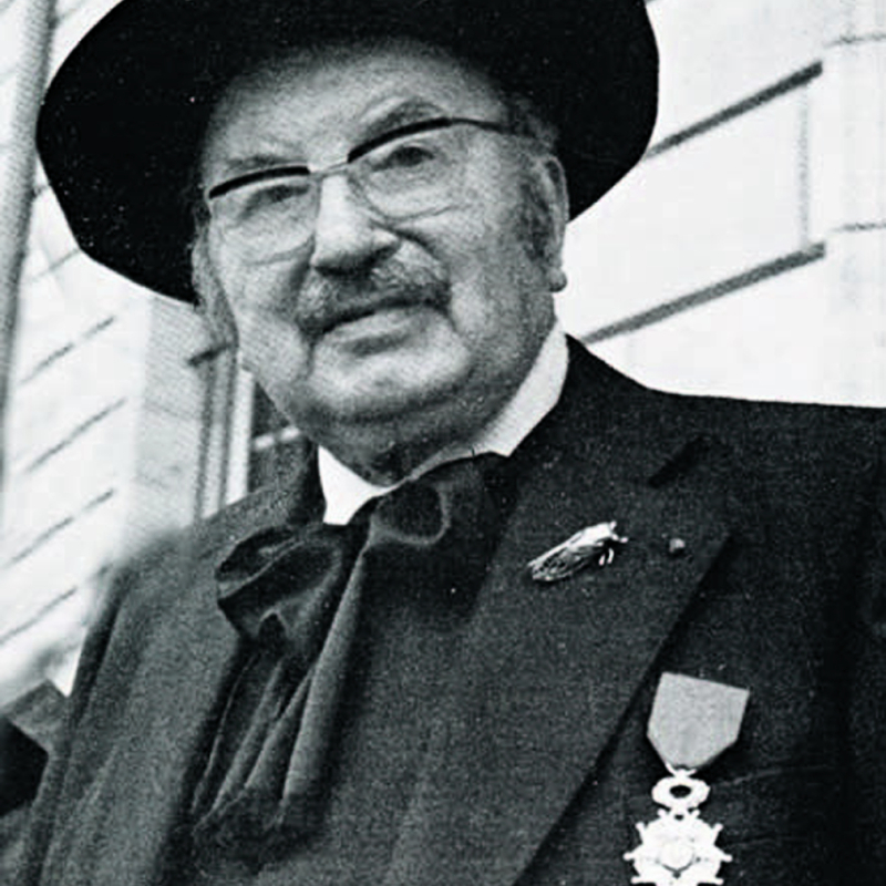 Joseph Vaylet le 11 juillet 1979 à l'occasion de la remise de sa Légion d'honneur.