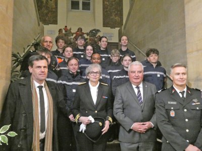 La section des jeunes sapeurs-pompiers (JSP).