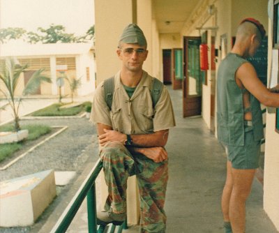 Daniel Prunières au Gabon.