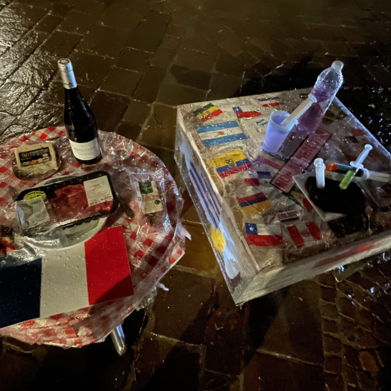 Deux tables pour deux avenirs. - Elo&iuml;se Bonnin