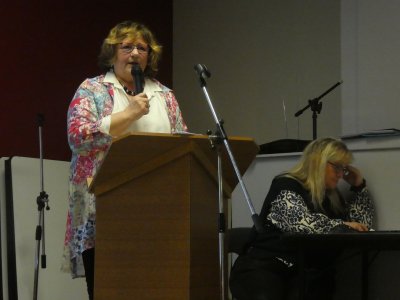 Allocution de Madame le maire.