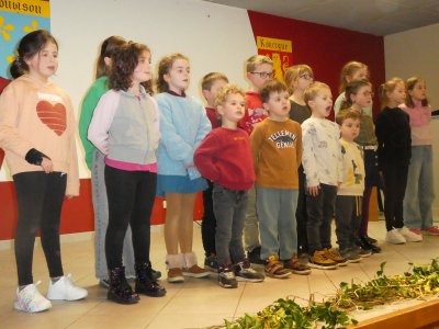 Les &eacute;l&egrave;ves de l'&eacute;cole du Causse.